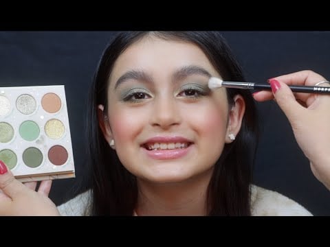 ASMR| Doing My Daughters Makeup! REAL PERSON Makeup Application (SO Relaxing)