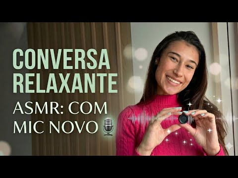 ASMR CONVERSANDO COM VOCÊ ! Relaxante e tranquilo 😴