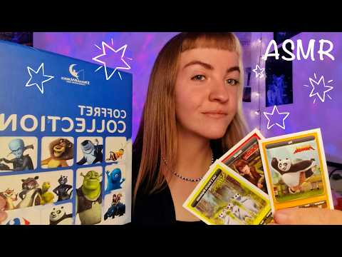 ASMR | BLABLA & NOSTALGIE 🌟🌜(cartes Dreamworks, collection...)