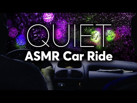 Quiet ASMR Rainy Car Ride 🚘 NO TALKING