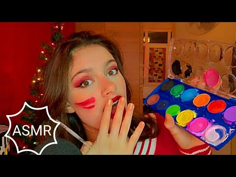 ASMR | Painting Your Face •Whispered•