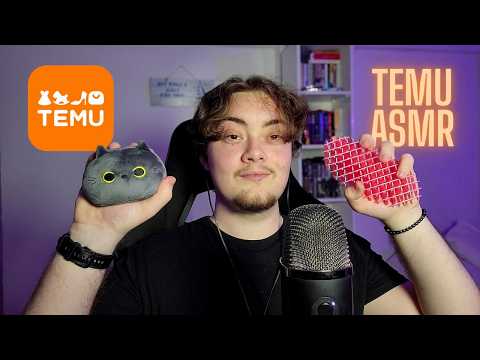 ASMR TEMU'DAN ALDIĞIM TRIGGERLAR 🍓🧽🧤 %100 Tetikleyici Ve Karıncalanma Hissi 💤 TÜRKÇE ASMR