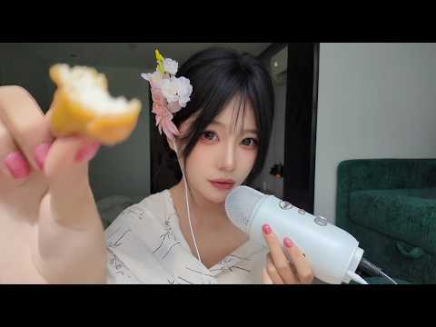 ASMR｜麦当劳麦乐鸡块+薯条? 贴麦克风咀嚼音? 无人声助眠沉浸式吃播? 睡前解压触发音