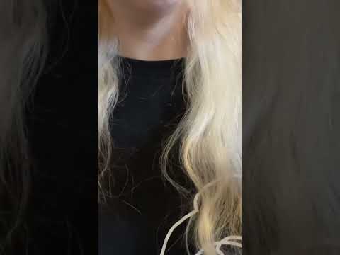 ASMR - Dying my Hair ✨ #asmr #asmrhair #shorts