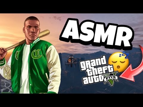 ASMR Français • Chuchotements très puissants et proche du micro pendant 1 heure sur GTA 5 😴💤 #4