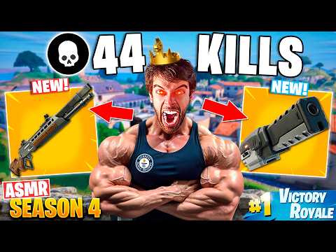 ASMR FAST MOUTH SOUNDS FORTNITE 44 KILLS  SOLO VS SQUADS en Español