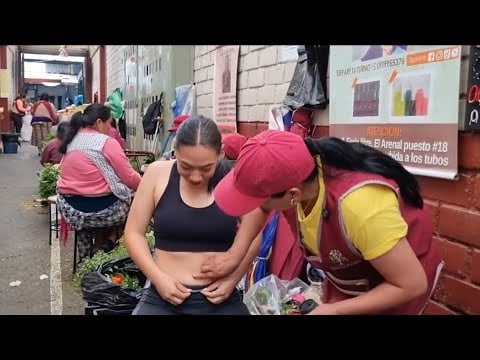 ASMR, LIMPIA ENERGÉTICA EN EL MERCADO CON MARITZA PANGOL & CAMI