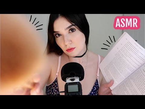 ASMR: INAUDÍVEL / INAUDIBLE - SONS DE BOCA, PINCEL NA TELA E NO MIC - Naiane