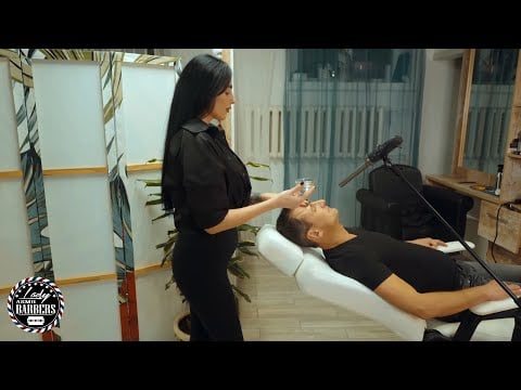 Cozy ASMR Massage by Barber Lady Helen for Men
