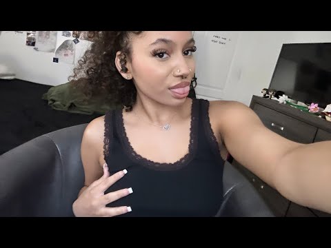ASMR Try On Haul And Fabric Scratching