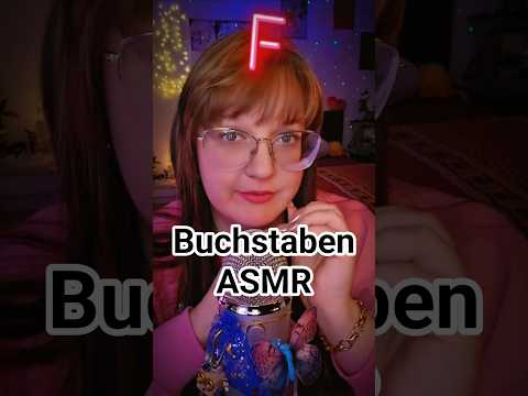 Buchstaben ASMR #asmrvideo #asmrsounds #asmrtriggers #asmrtrigger #asmrtist
