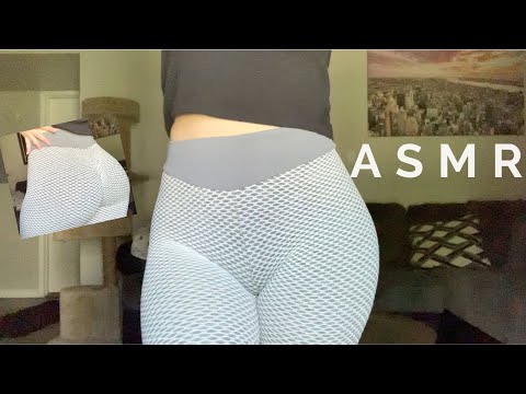 ASMR | TEXTURED LEGGINGS SCRATCHING