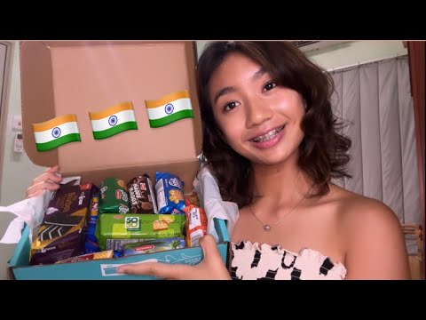 ASMR ~ Trying Indian Snacks! 🇮🇳