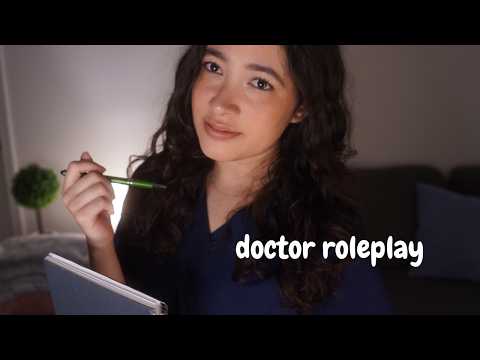 asmr | ear, nose & throat consultation for relaxation 👩‍⚕️