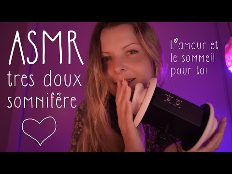 ASMR français POUR DORMIR TRES RAPIDEMENT 🤤GARANTIE😴 scratching, massage, relaxation, chuchotements