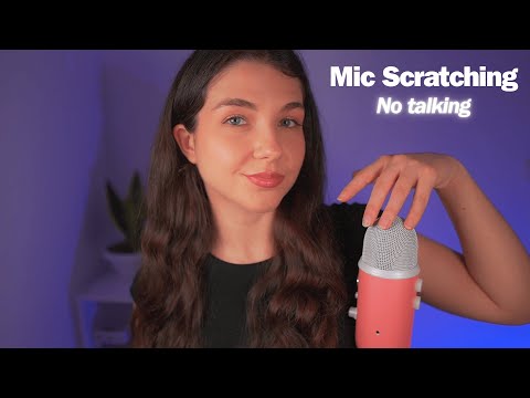 Mic Scratching Only 🎤 No Talking, Pure Sound Bliss for Deep Tingles | Lonixy ASMR English
