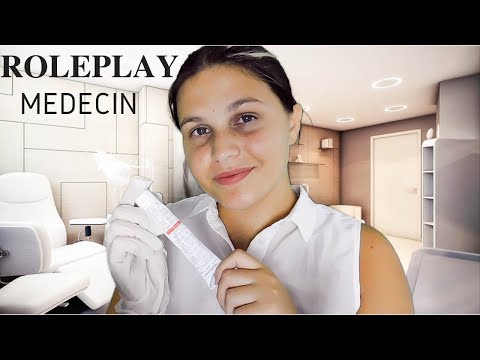 ASMR FRANÇAIS⎪ROLEPLAY MEDECIN 👩🏻‍⚕️ Analyse médicale peau, oreilles, yeux (+Visuel) Soft Spoken