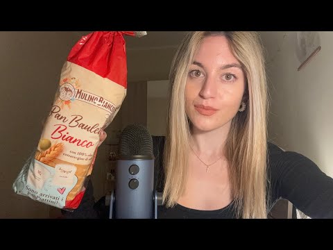 SVUOTA SPESA 🛒 Conad + Lidl (whispering, blue yeti asmr ita)