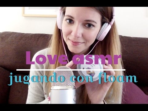 ASMR. Jugando con FLOAM nuevo. En español