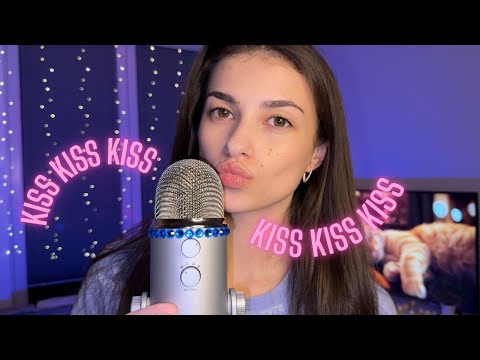 Asmr🎙️Kiss Kiss Kiss 💋💫 Relax time🥰