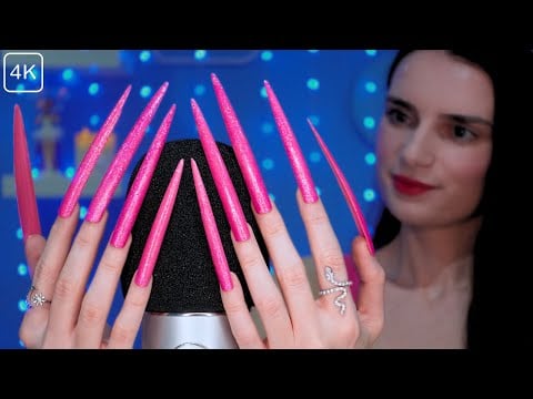 ASMR EXTREME 🔥 MONSTER XXL Nails 😱 Mic Scratching - Brain Scratching for INSTANT SLEEP - No Talking