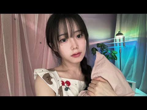 ASMR 언니 오늘만 같이 자자..🥲내가 귀청소 해줄게, 귀청소 롤플레이 (진성)ㅣEar Cleaning Roleplay