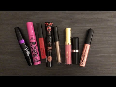 ASMR- Fast and Aggressive Lipgloss/Mascara Pumping (& lipstick sounds)- No Talking [Part 2]