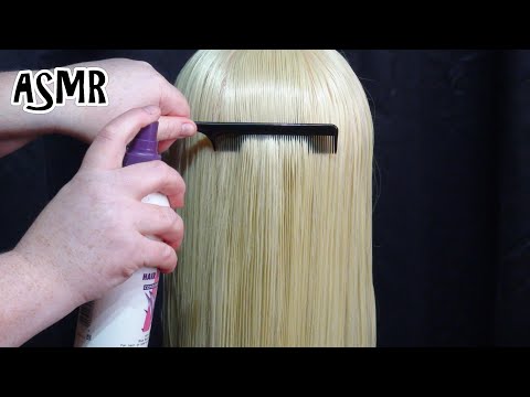 ASMR For People Who LOVE Spraying & Brushing Sounds (NO TALKING, Tingly Hair Play, Combing)