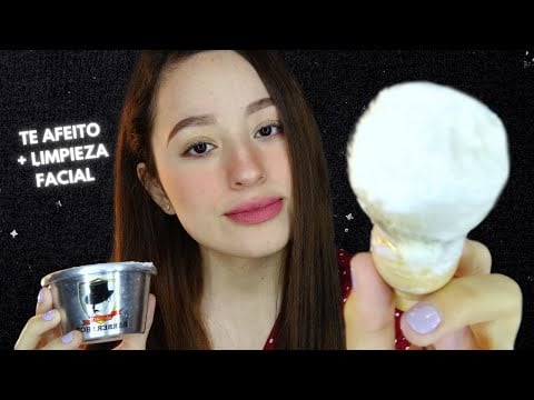 ASMR Español | BARBERÍA NAVIDEÑA | MASAJE FACIAL | ROLEPLAY