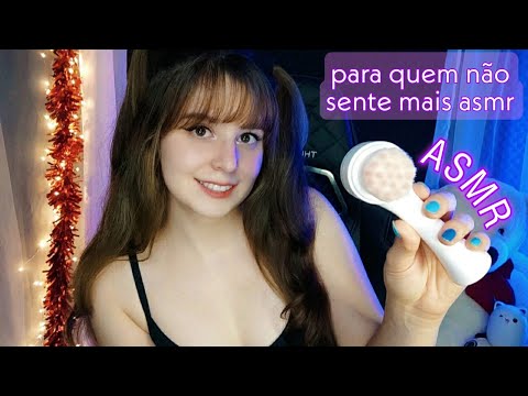 ASMR PARA QUEM NÃO SENTE MAIS ASMR ❤