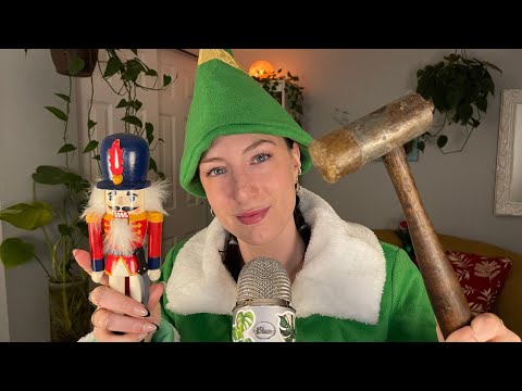 ASMR Elf In Santa's Shop Roleplay | Visual Triggers & Personal Attention