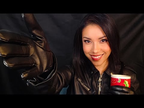 ASMR| Leather "Jacket Girl" First Encounter at Coffee Shop ☕️ Soft Spoken