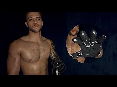 Best Male ASMR Soft Whispers & Black Gloves Sounds (if you like boys alot..)