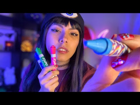 ASMR | Writing Notes On Your Face 📝