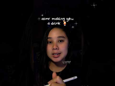 ASMR Making you a drink 🍹for Princess #asmr #juice