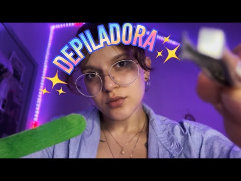 ASMR ~ Depilando seus pêlos faciais