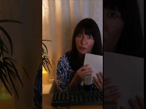 ASMR • Une question une vérité sur toi - spécial vacances 🌊 RP psychologue. partie 3