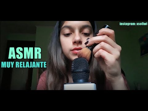 ASMR COMIENDO (CRUJIENTE) + TAPPING CON MAQUILLAJE! + RELAJATE CONMIGO! [PARTE 2]| SOFIWI