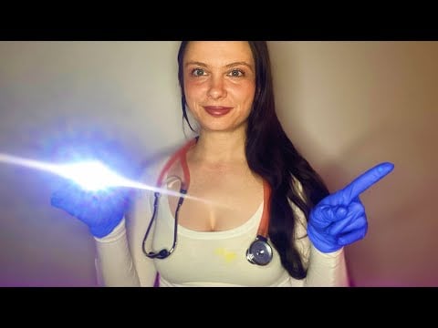 ASMR Realistic EYE EXAM (Chaotic) 👀 