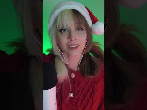 ASMR 💗 time to get started #asmr #christmasasmr #asmrfunny
