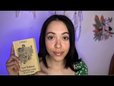 LEGGO TOLSTOJ PER RILASSARTI ❣️ASMR READING WHISPERING