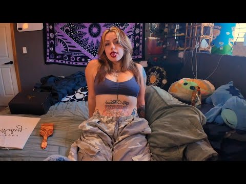 asmr- hair/outfit brushing & scratching, shoe sounds, tapping, scratching & more 💖 