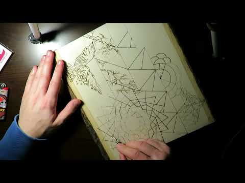 ASMR ~ (2017 Reupload) - Wood Burning