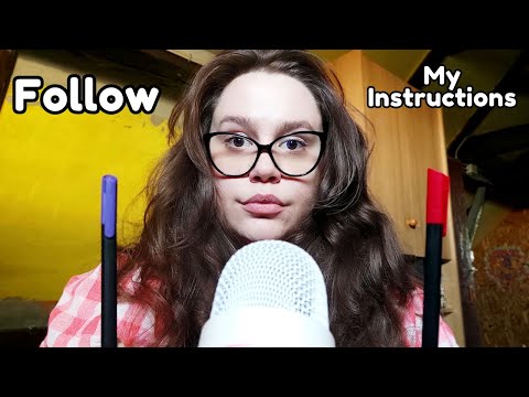 ASMR Follow My Instructions but They're Different for Everyone 😴 INTENSE TINGLES @8:00