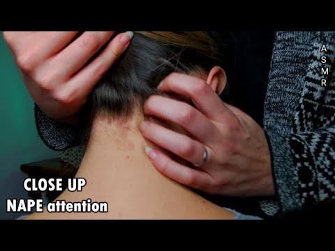ASMR Scratching Massage | Nape Scratching and Tracing | Tingle Spot - No Talking