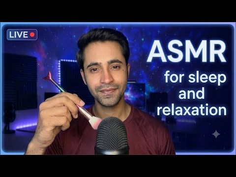 🔴 ASMR Live: I Can’t End The Stream Until YOU Fall Asleep... 😴 💤