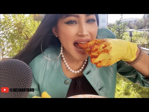 Kimchi Making + Eating ASMR with Julia Kotaku