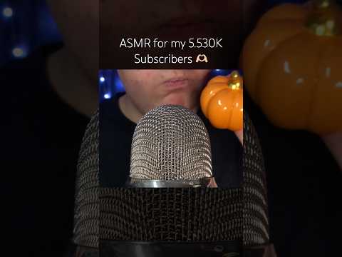 Do you like pumpkin tapping? #asmr