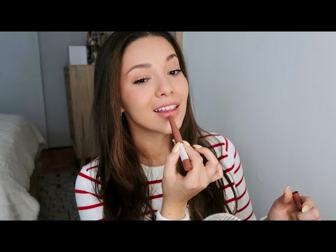 ASMR Whisper Ramble | Trying New Makeup | Bachelorette Trip Recap ✨