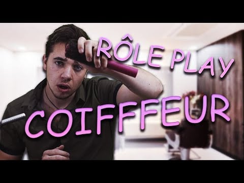ASMR FRançais : Rôle play Coiffeur Homme !
